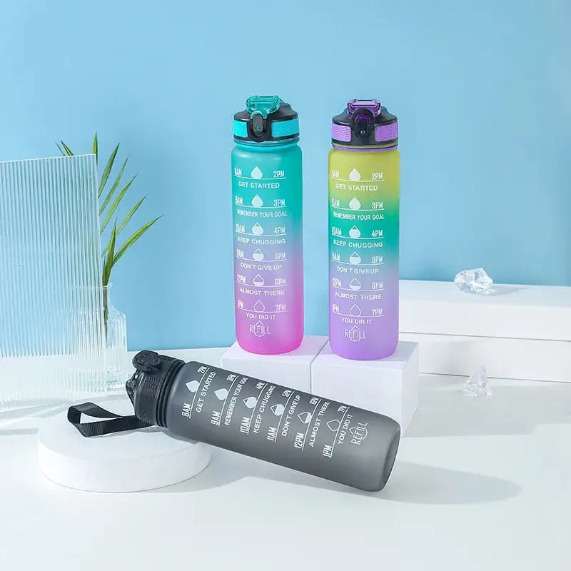 Frosted Running Sports Water Bottle