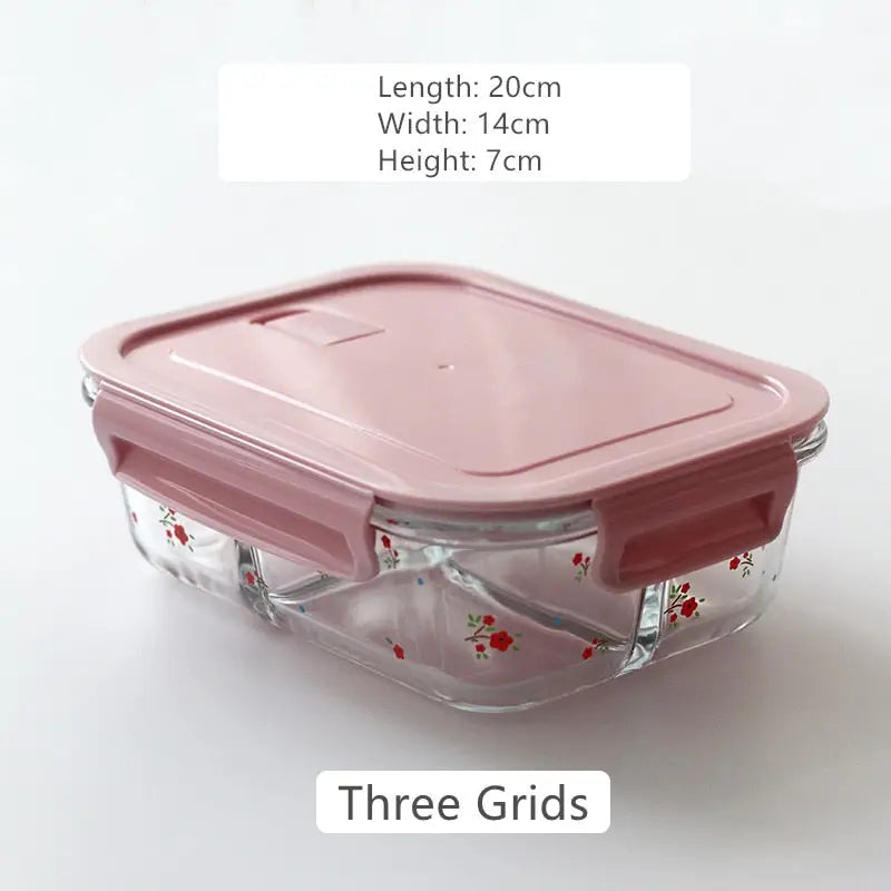 Girls Lunchboxes - Three Grids / 1000 ml