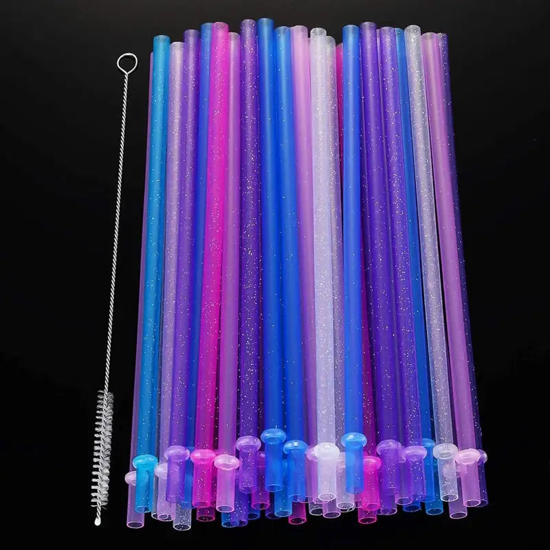 Glitter Reusable Straws