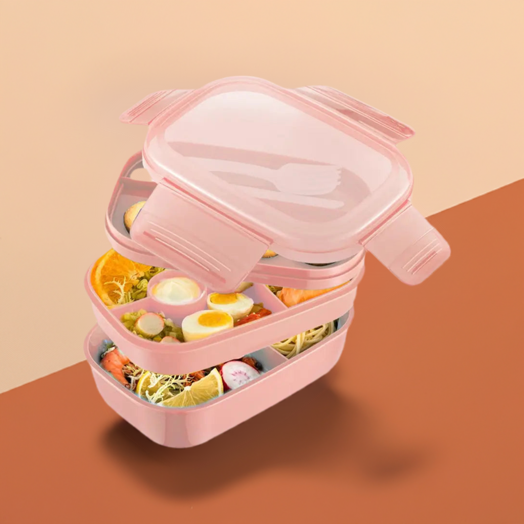 3 Layer Snack Container