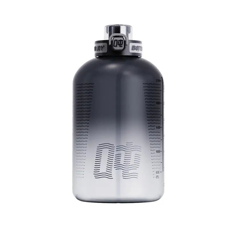 Gradient Sports Water Bottle - 1.5L / Black Gray
