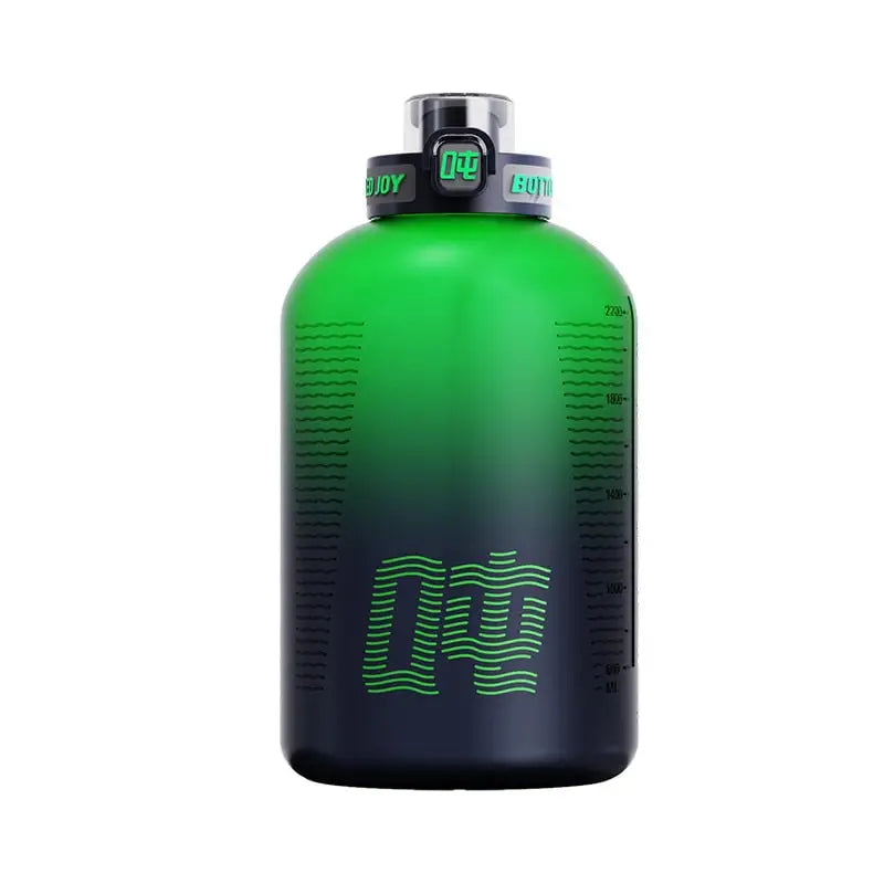 Gradient Sports Water Bottle - 1.5L / Green Black
