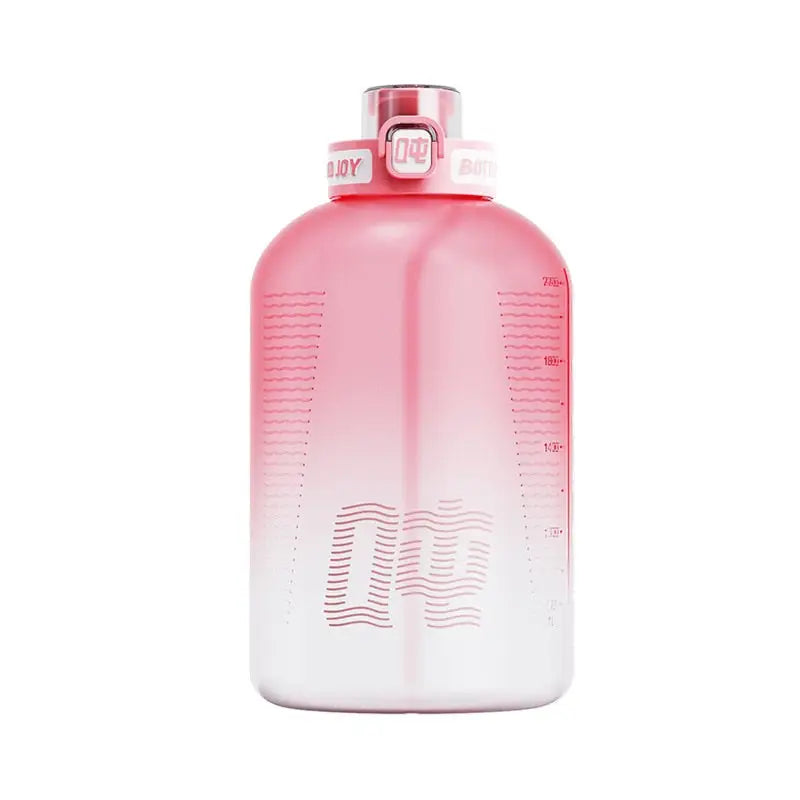 Gradient Sports Water Bottle - 1.5L / Pink White