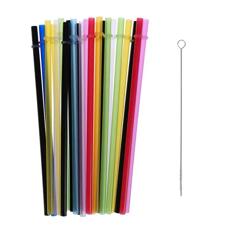 Hard Plastic Reusable Straws