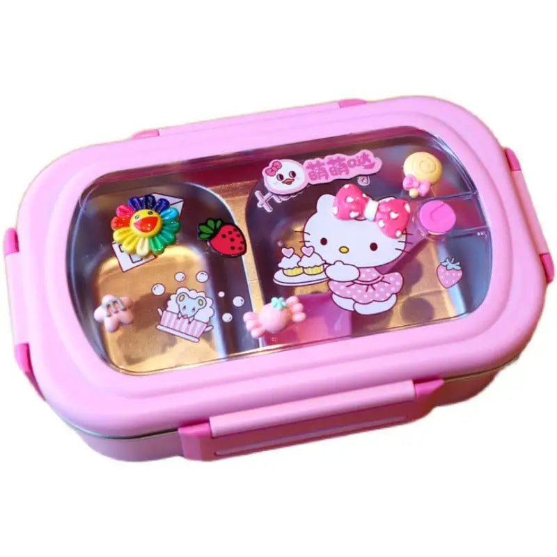 Hello Kitty Bento Box - Pink