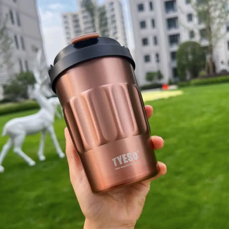 Hot Coffee Thermos - Gold / 400ML