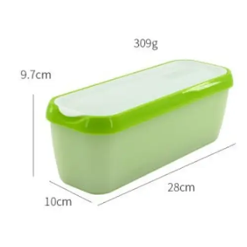 Ice Cream Snack Containers - Grass Green