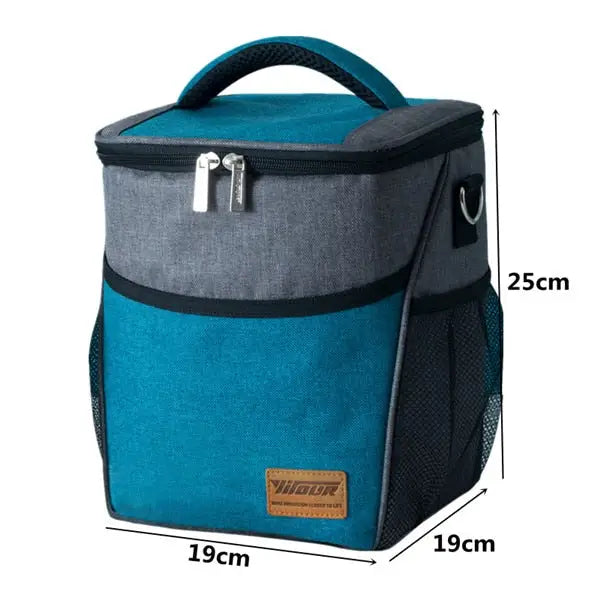 Ice pack Cooler Bags - Blue Gray 19cm