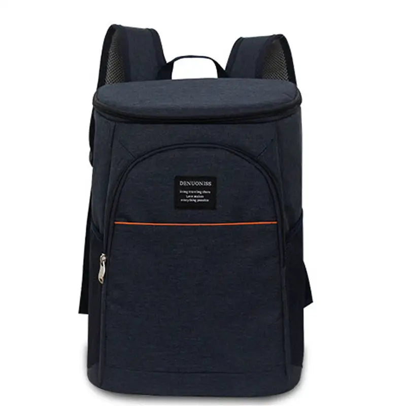 Insulated Backpack Lunch Bag - Blue