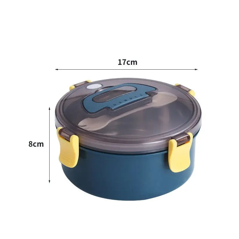 Insulated Bento Box for Hot Food - Single Layer Blue