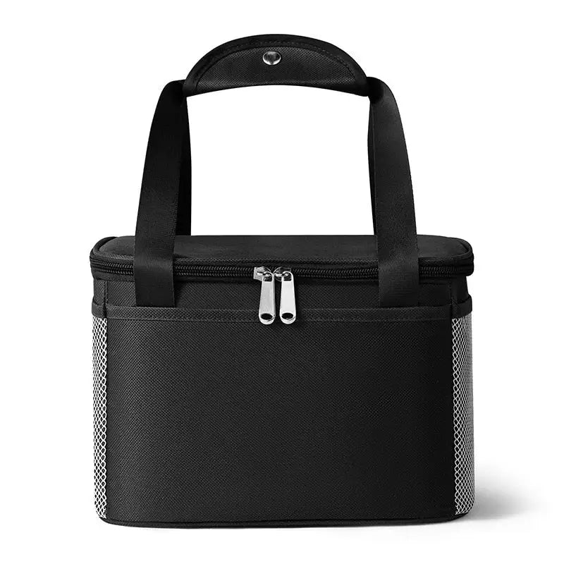 Insulated Courier Bags - Black-L