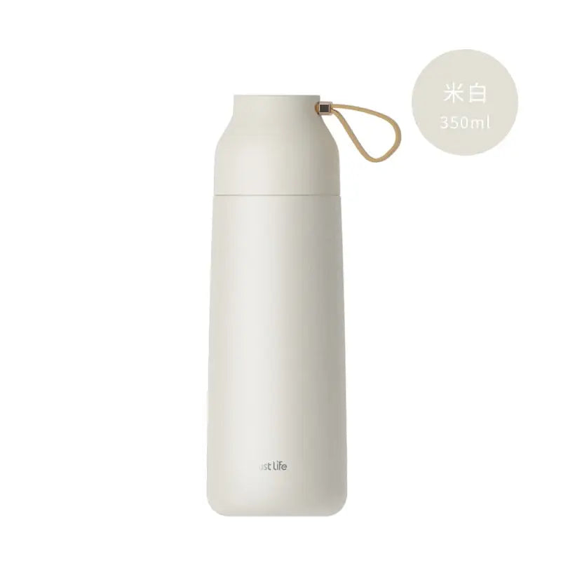 Insulated Large Coffee Thermos - 350ml / White