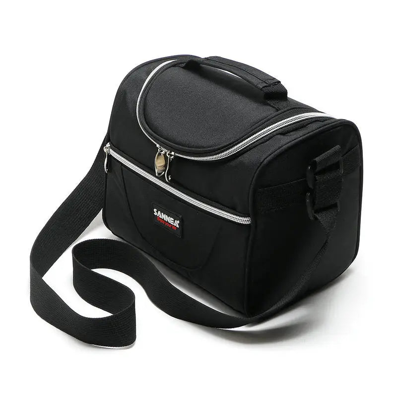 Insulated Lunch Bag - Black