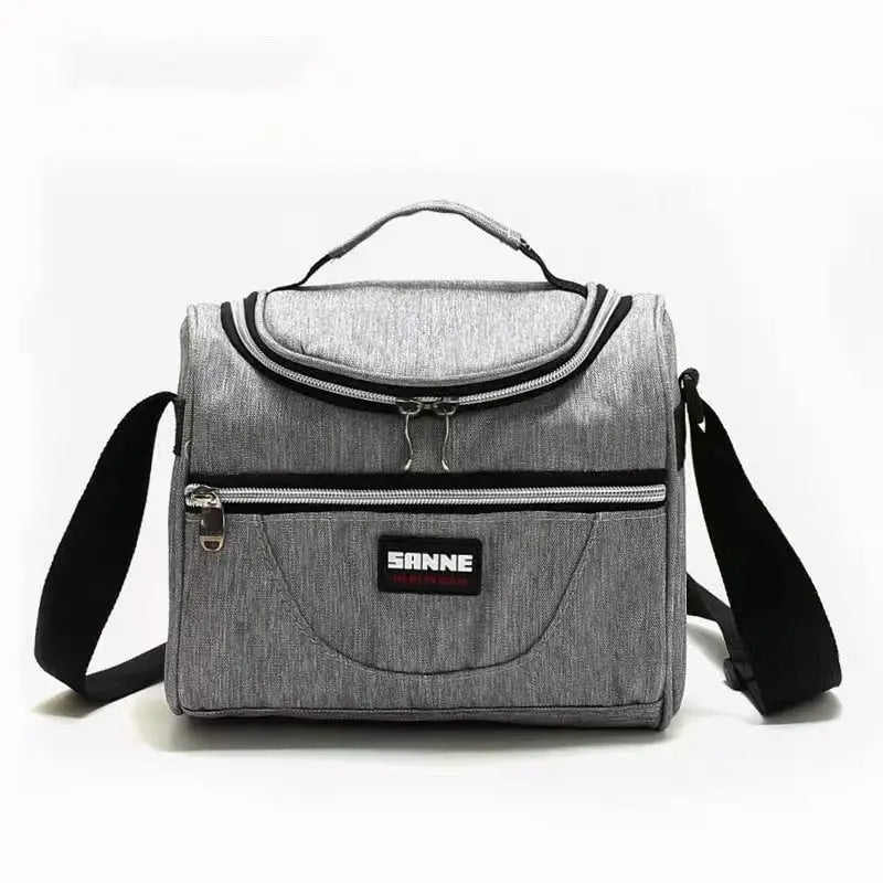Insulated Lunch Bag - Grey