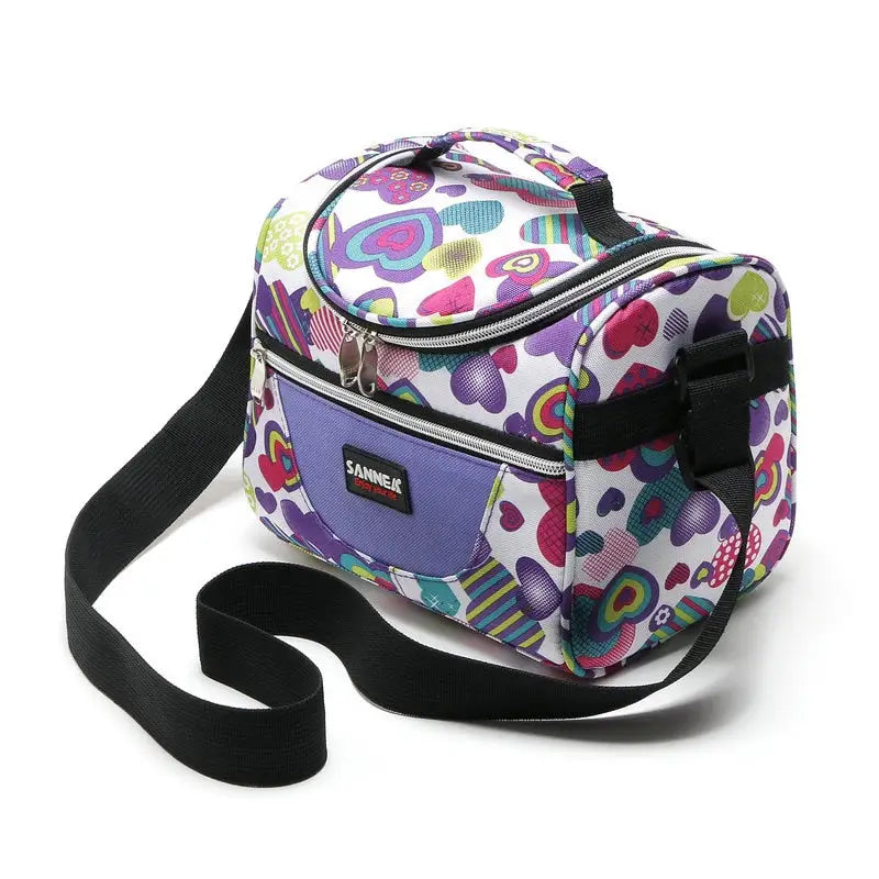 Insulated Lunch Bag - Purple