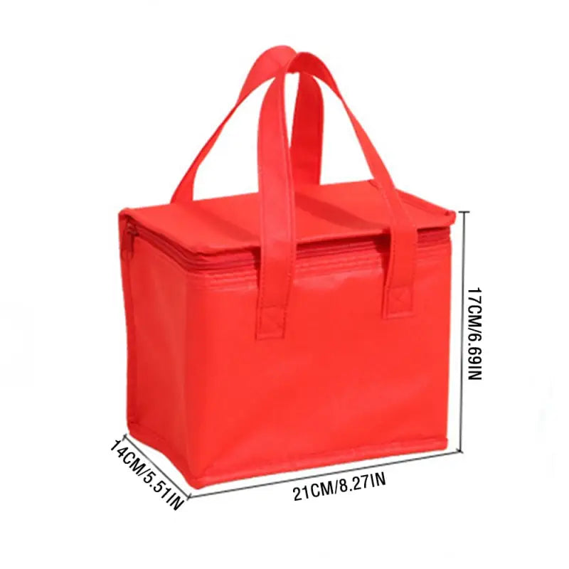 Insulated Picnic Bags - Red Small
