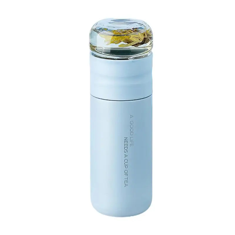 Insulated Tea Thermos - Blue