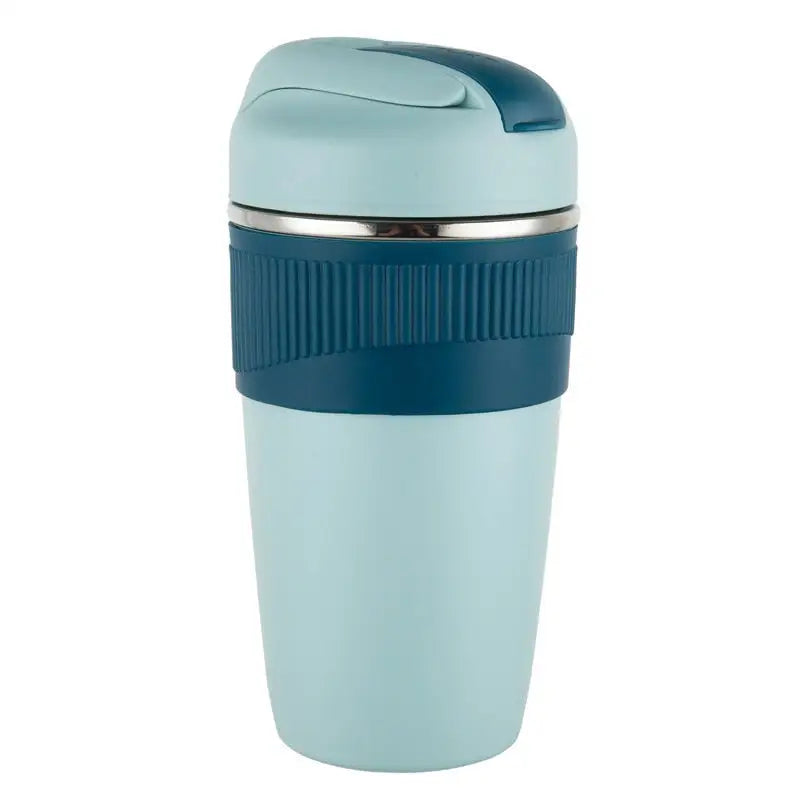 Insulated Travel Stainless Steel Water Bottle - Blue-480ml