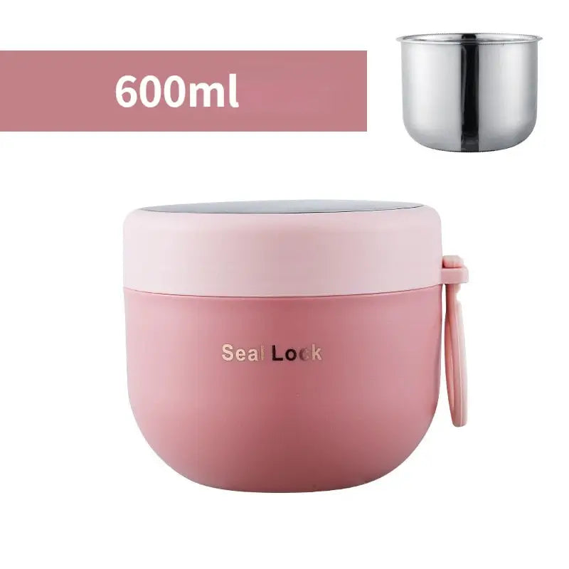 Kids Soup Thermos - Pink 600ml