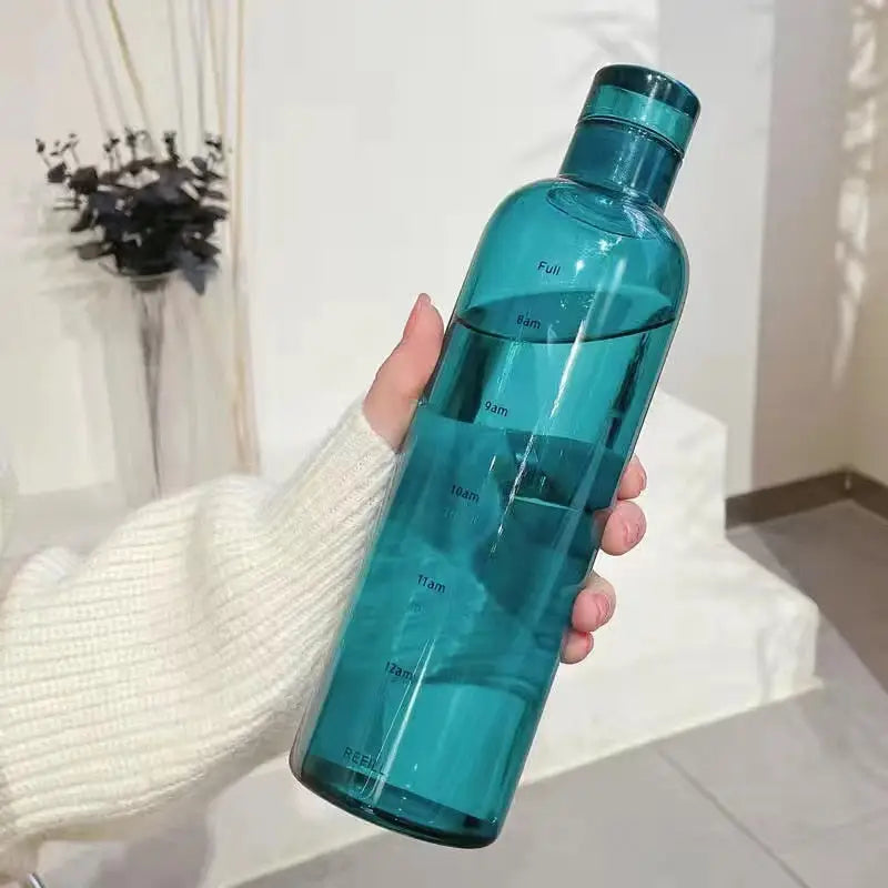 Leakproof Glass Water Bottle - Green / 500ml