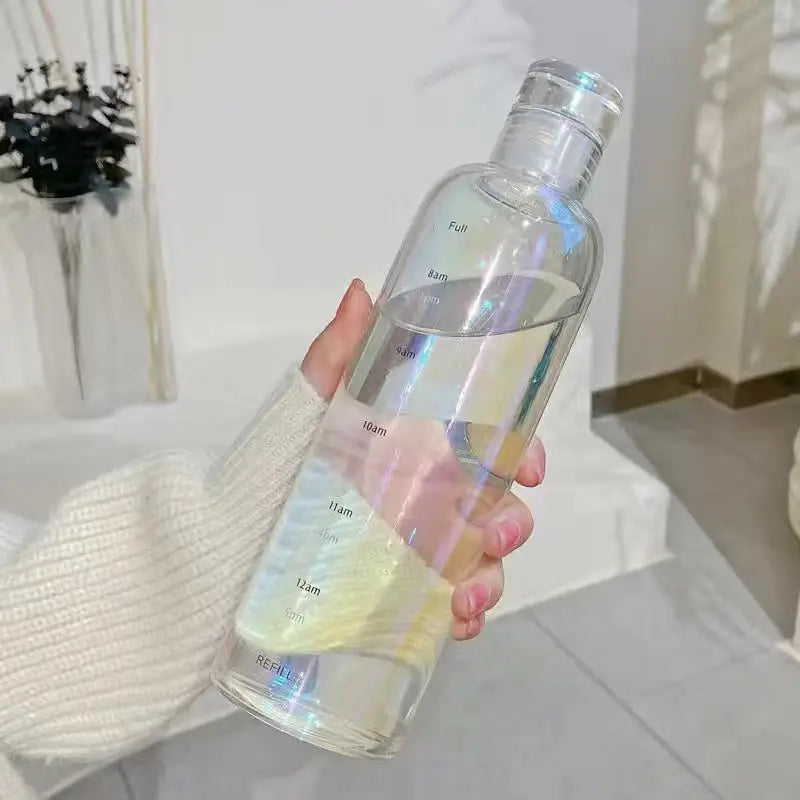 Leakproof Glass Water Bottle - Laser / 500ml