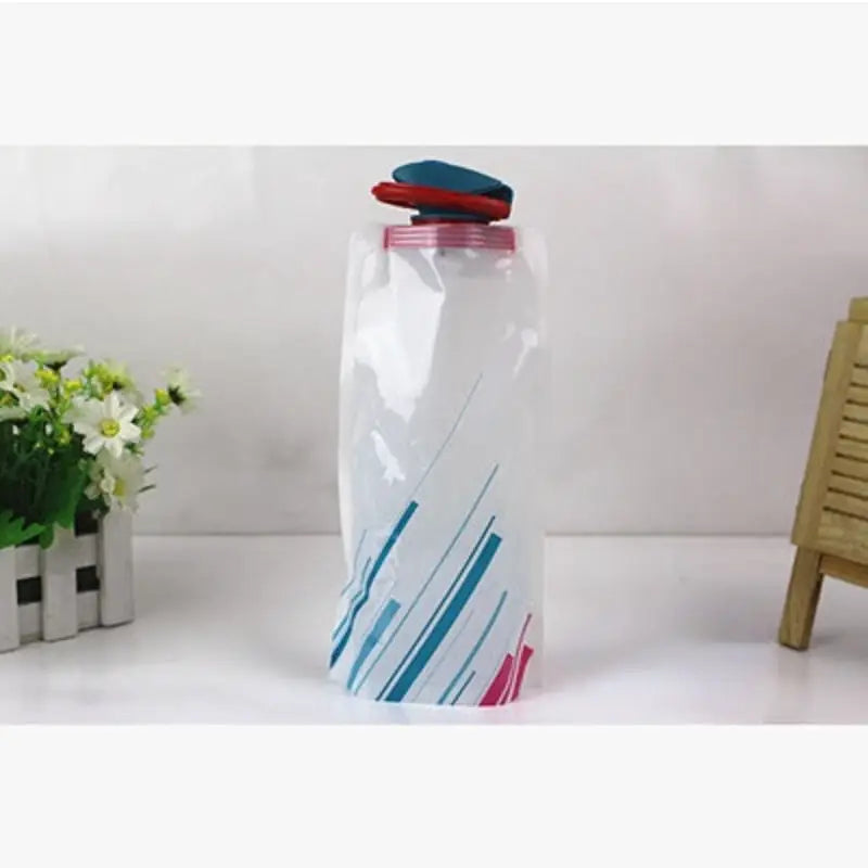 Light Collapsible Water Bottle - White