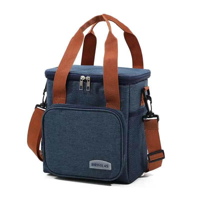 Lunch Bags for Picnics - Single Layer Navy