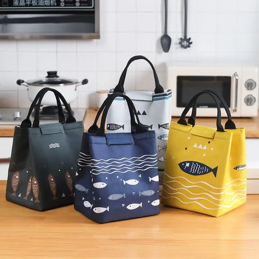 Lunch Bags with Insulated Pockets