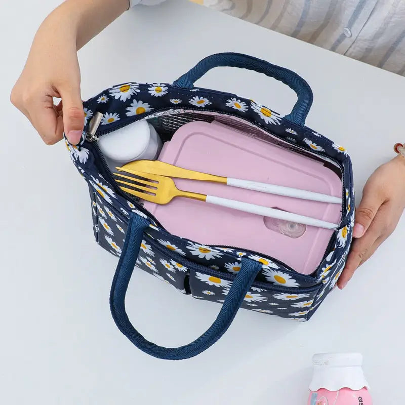 Lunch Bags with Zipper Closure