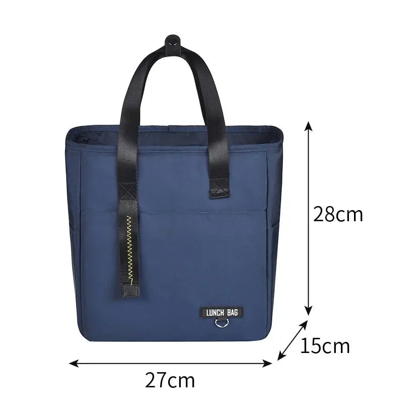 Lunch Boxes Bag - Navy-L