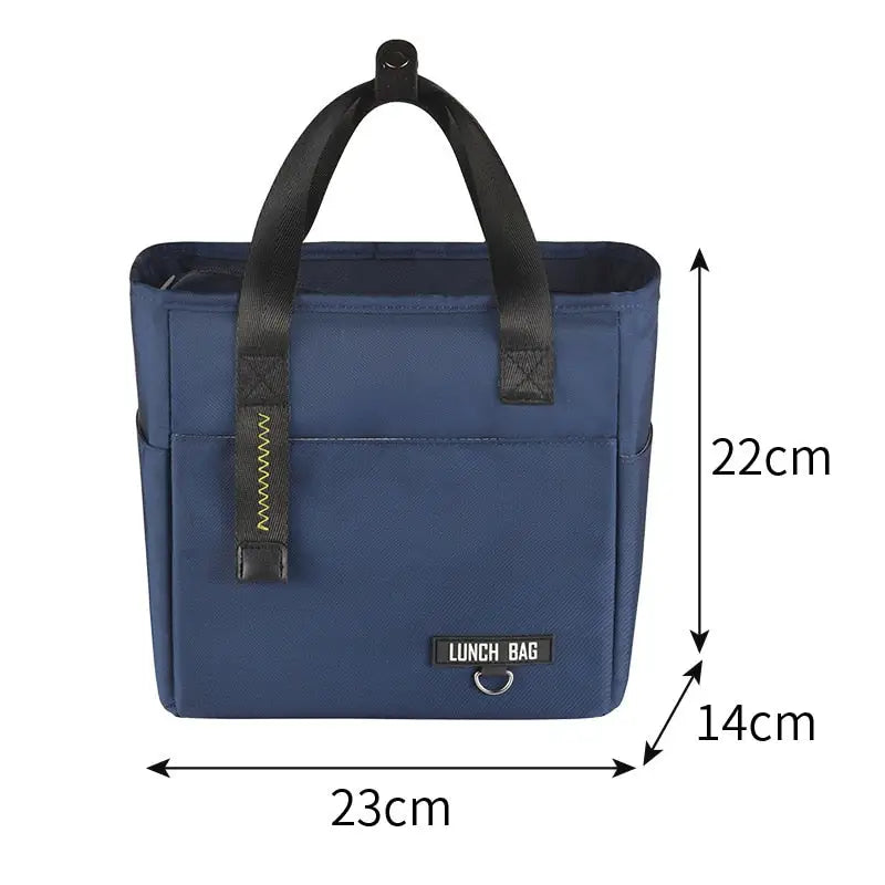 Lunch Boxes Bag - Navy-S