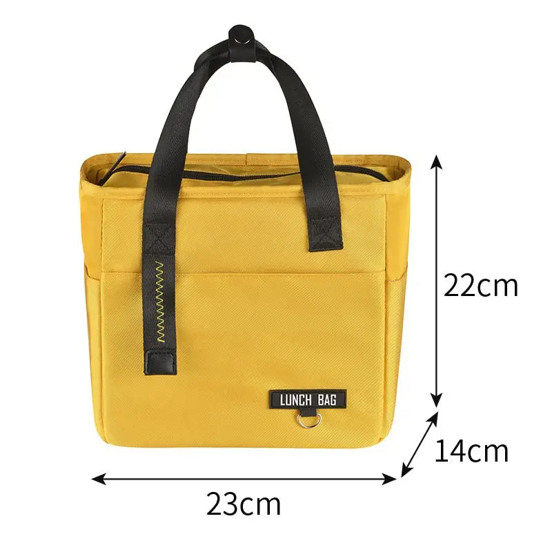Lunch Boxes Bag - Yellow-S