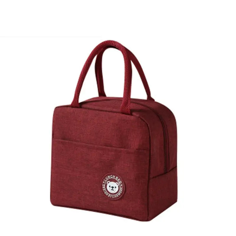 Lunch Cooler Bags - Maroon