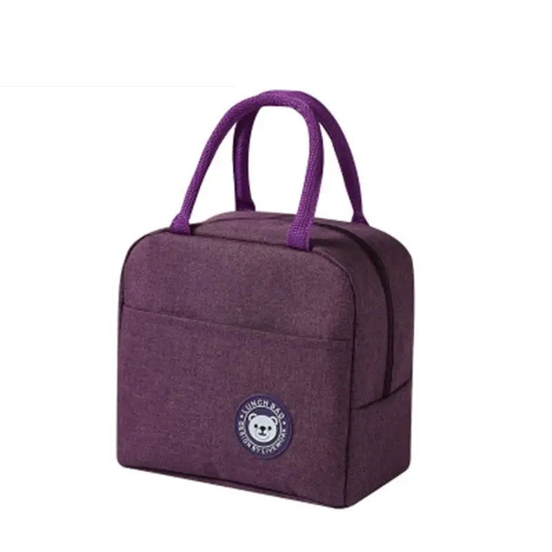 Lunch Cooler Bags - Purple
