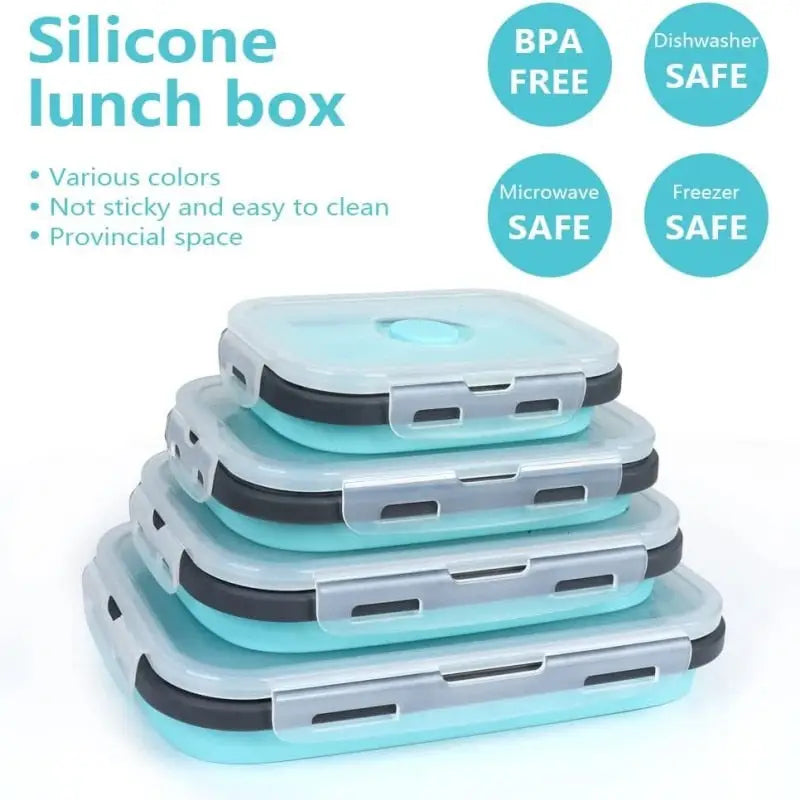 Lunchbox Packs - 4 piece blue