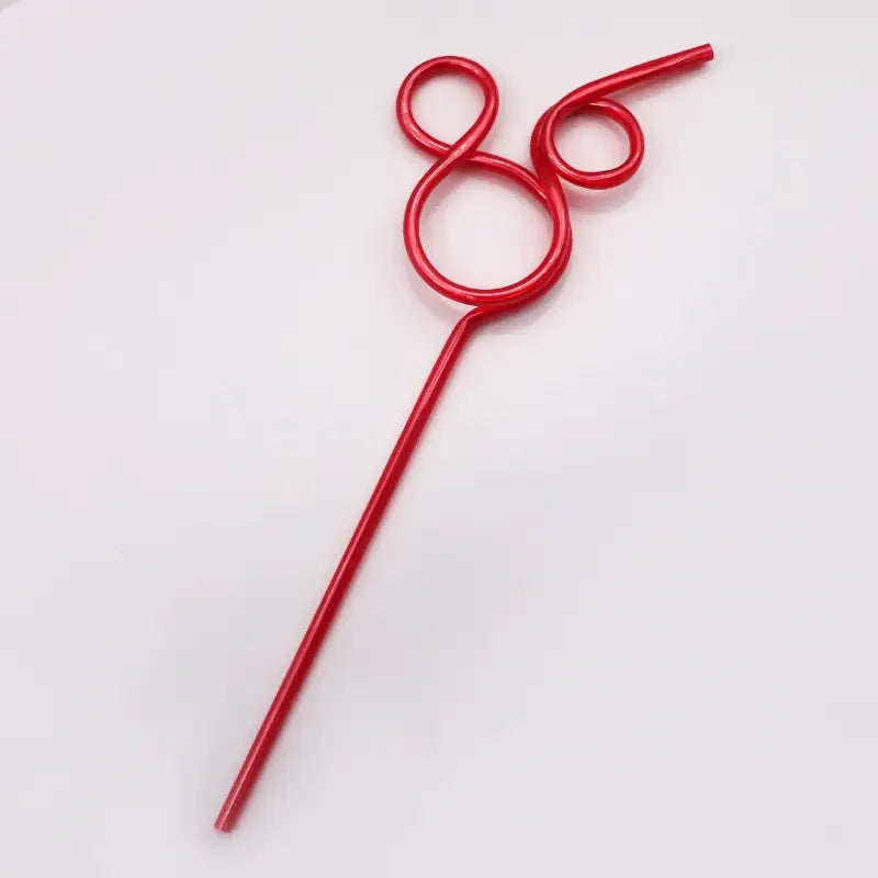 Mickey Reusable Straws - Red