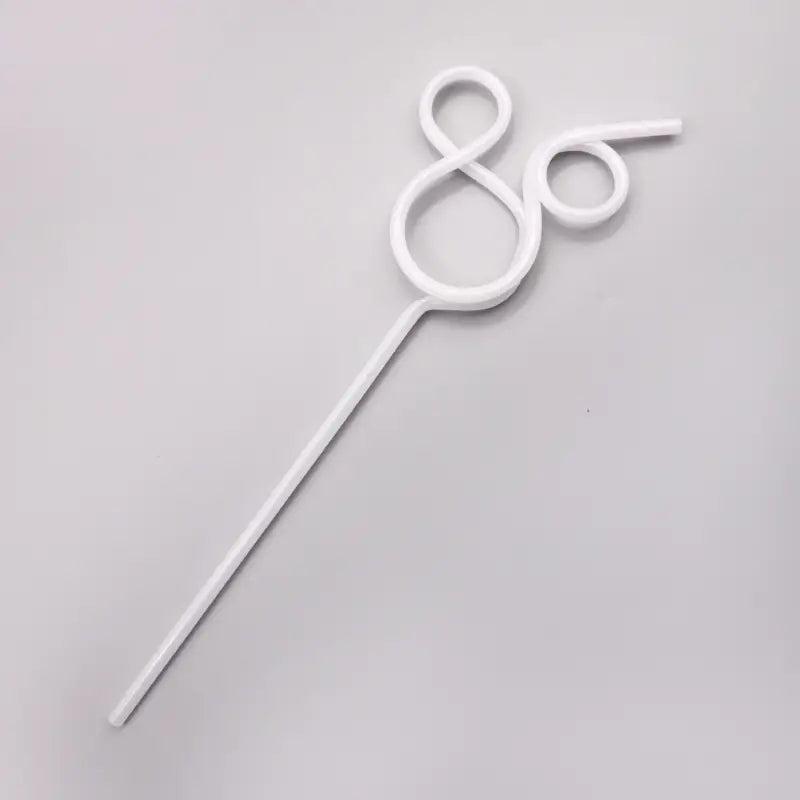 Mickey Reusable Straws - White