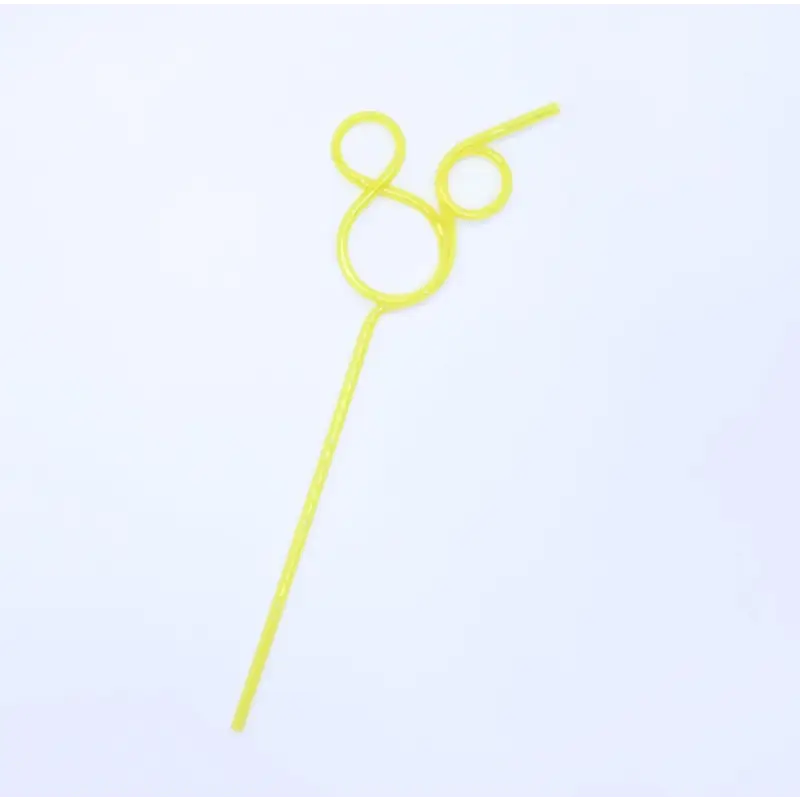 Mickey Reusable Straws - Yellow