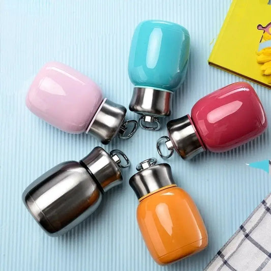 Mini Glossy Stainless Steel Water Bottle