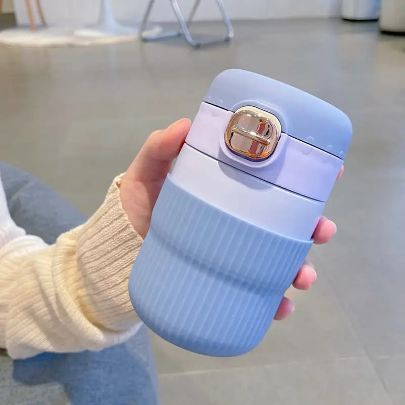 Mini Insulated Kids Water Bottle - Purple 280ml
