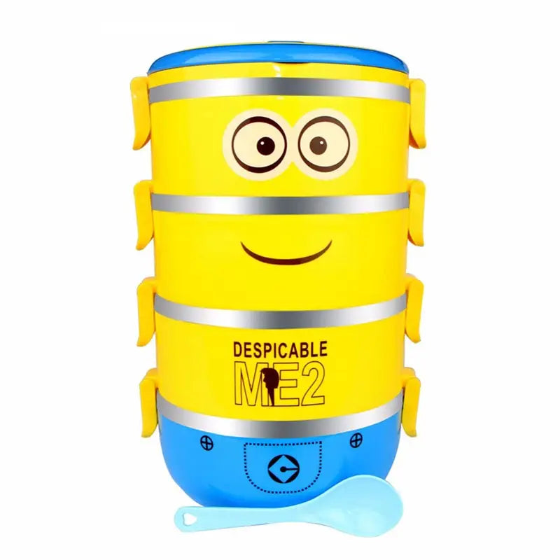 TUPPERWARE Minions Oyster Lunch Snack Box - NEW