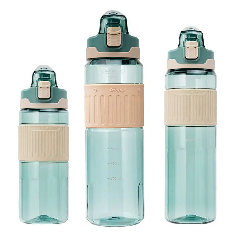 Outdoor Sports Water Bottle - 550ml / Green