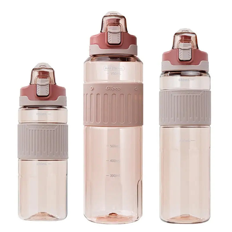 Outdoor Sports Water Bottle - 550ml / Red