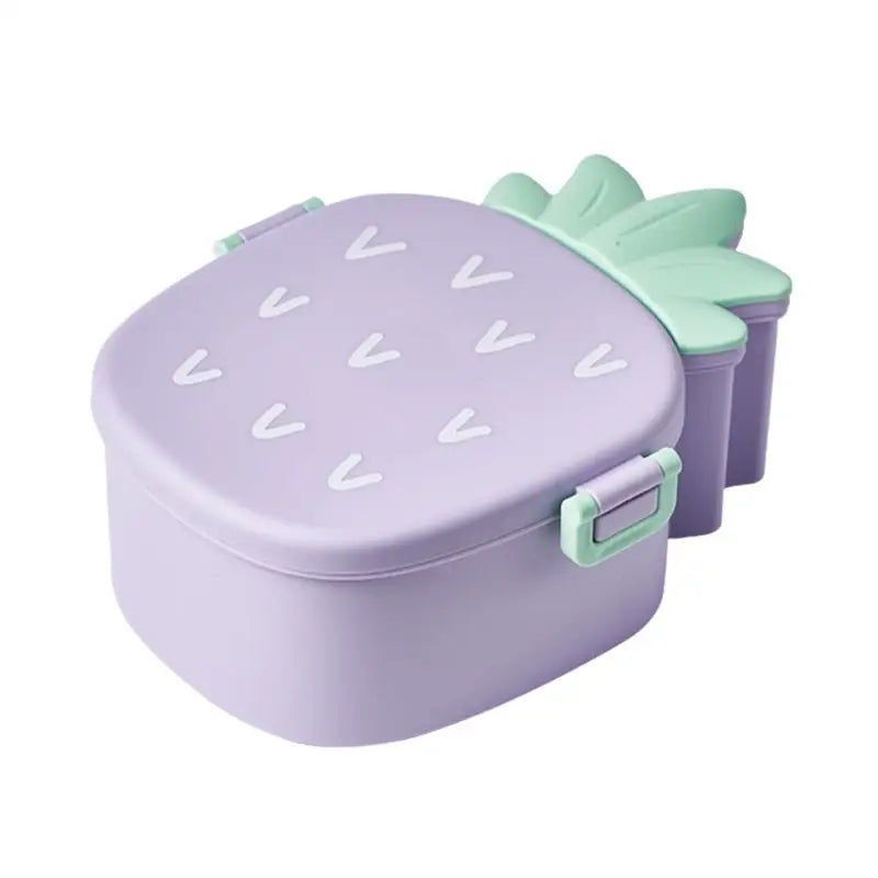 Pineapple Snack Container - Purple