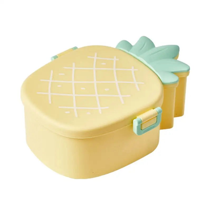 Pineapple Snack Container - Yellow