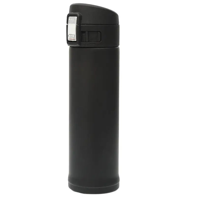 Plain Sports Water Bottle - 500ml / Black