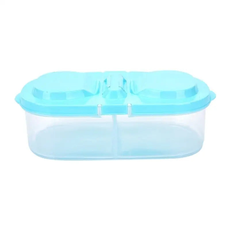 Plastic Snack Containers - Blue