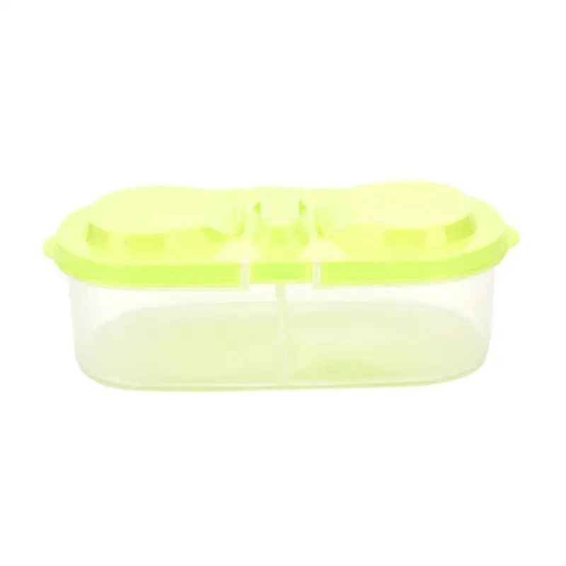 Plastic Snack Containers - Green