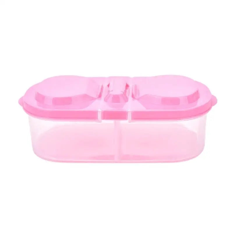 Plastic Snack Containers - Pink