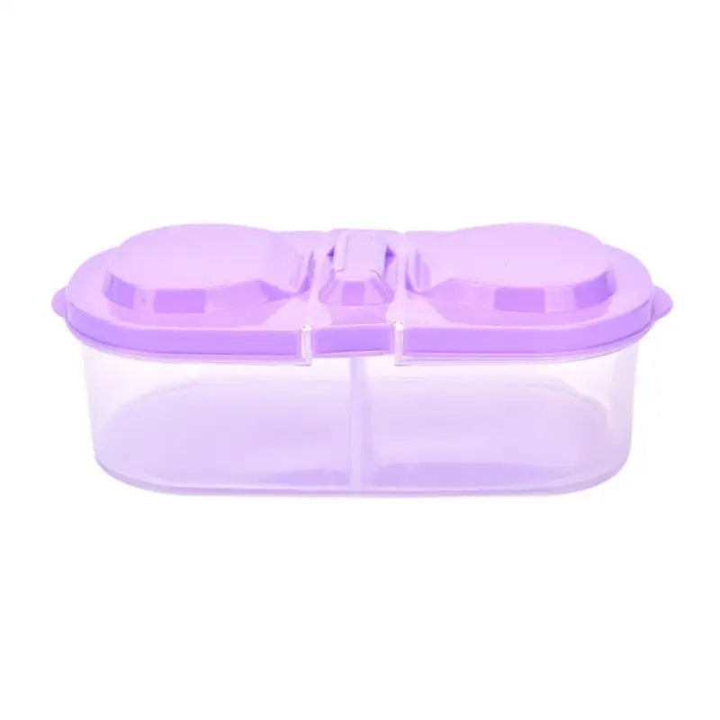 Plastic Snack Containers - Purple